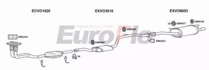 Система выпуска ОГ EuroFlo VOS4020 2008A